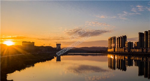 隆回夕阳，赧水河畔的秋天