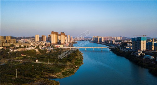 隆回二桥周边夕阳美景