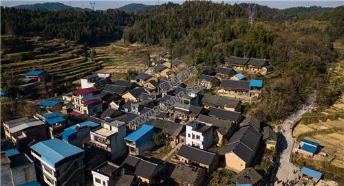 土砖瓦屋村落‘