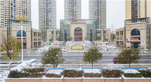 隆回江语城雪景