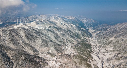 云雾山庄周边雪景