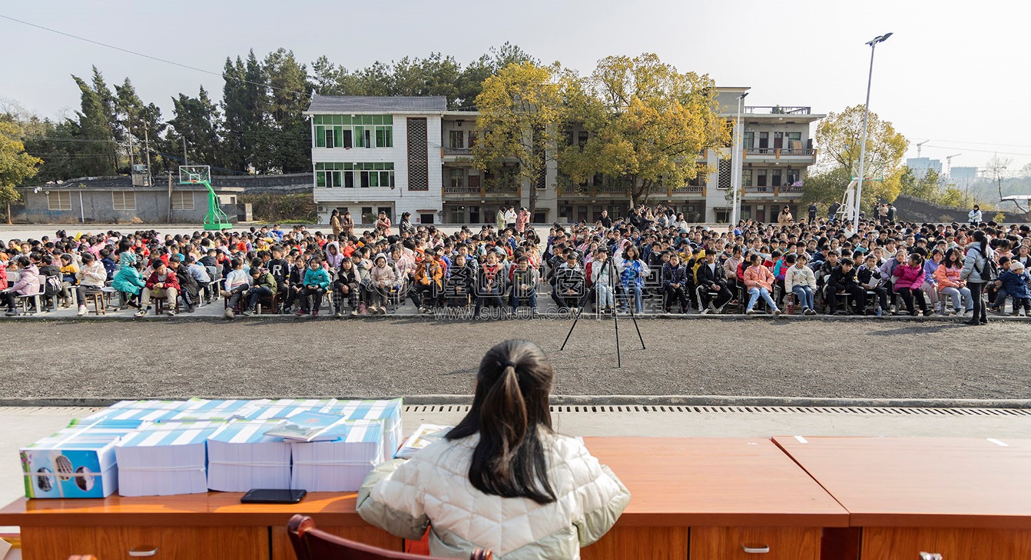 五里中学开学典礼