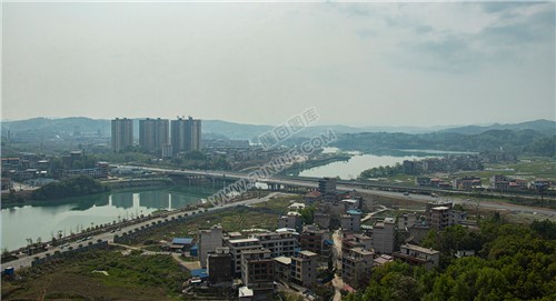紫霞园大桥的夜景延时，月亮湾夜景