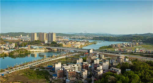 紫霞园大桥的夜景延时，月亮湾夜景