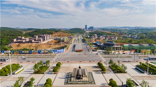 隆回城北区域航拍