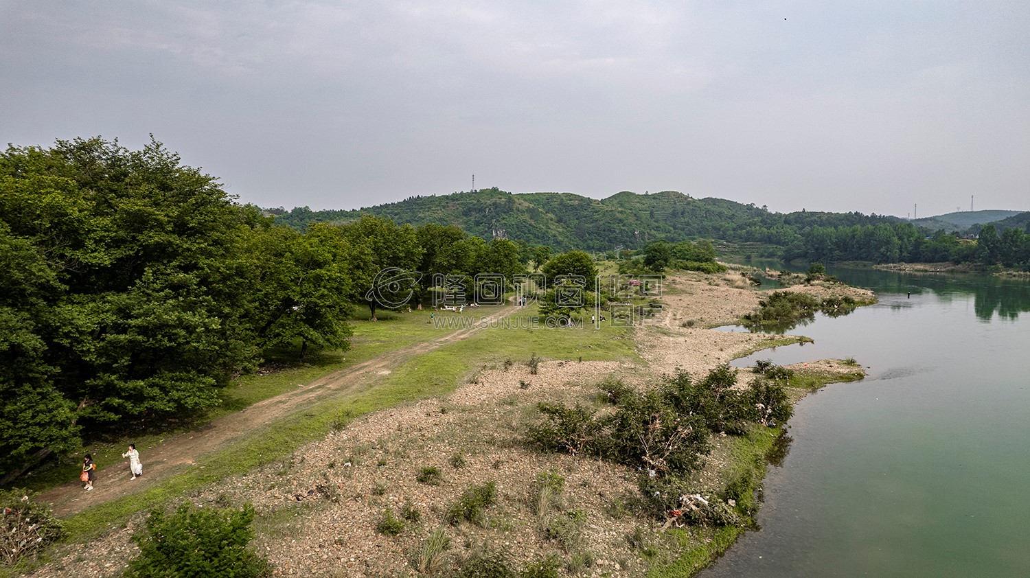 隆回易坪河滩，户外旅游休闲好去处