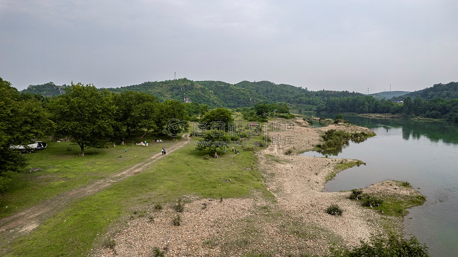 隆回易坪河滩，户外旅游休闲好去处