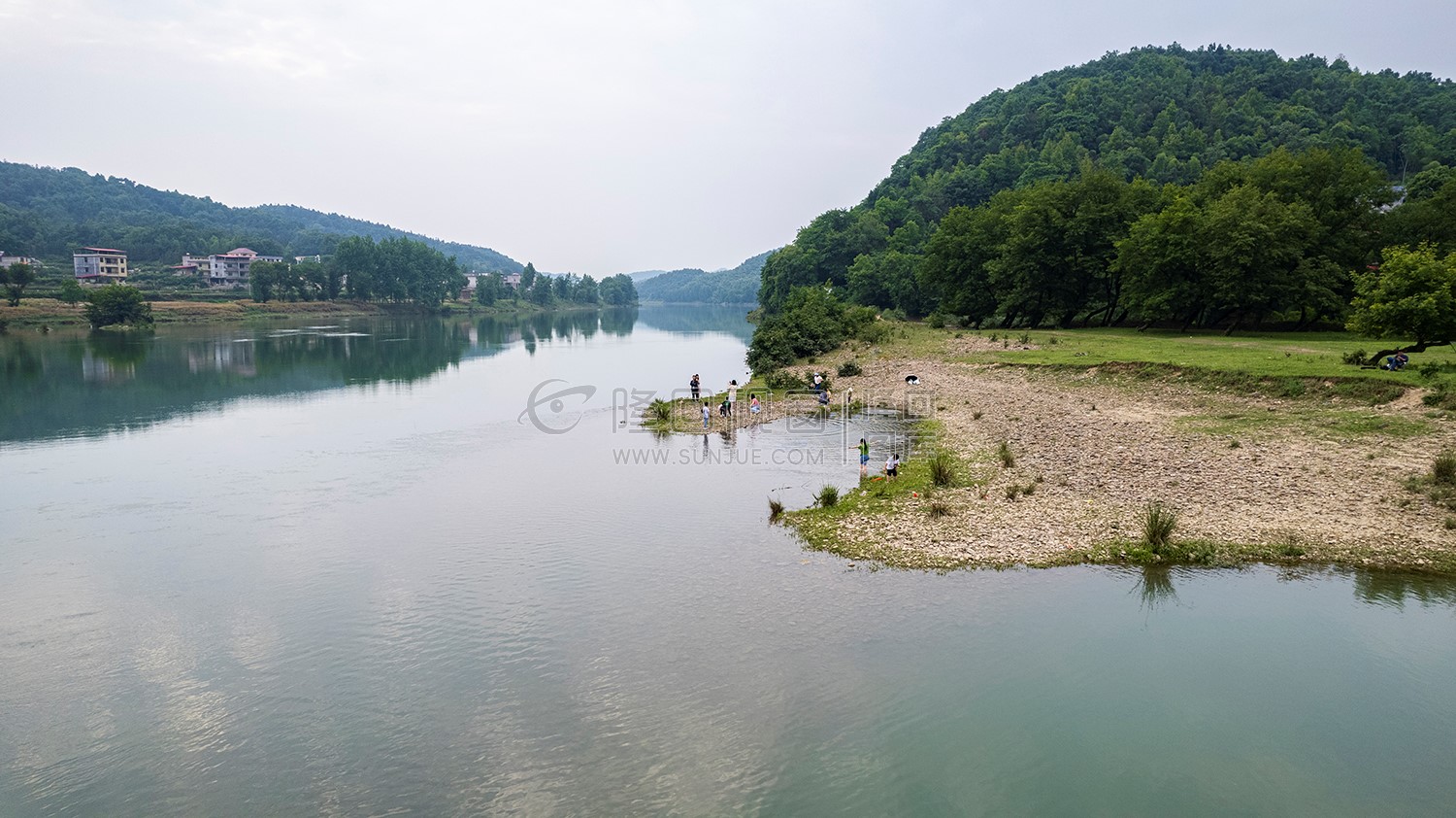 隆回易坪河滩，户外旅游休闲好去处
