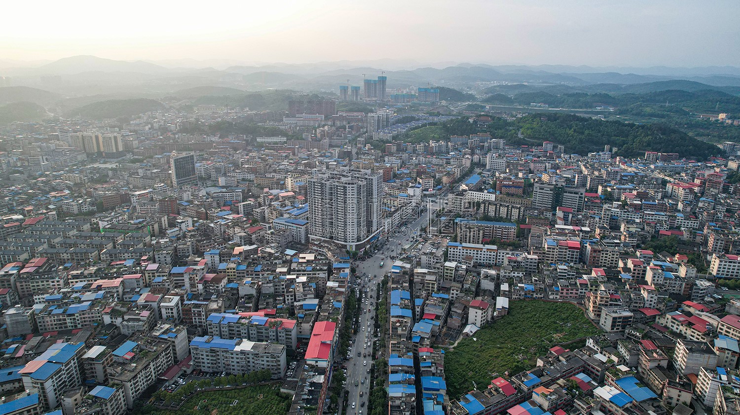 隆回县城城东区域