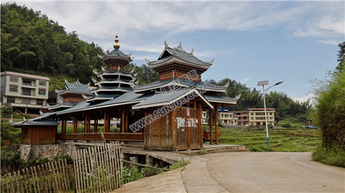 西山村观音阁廊桥