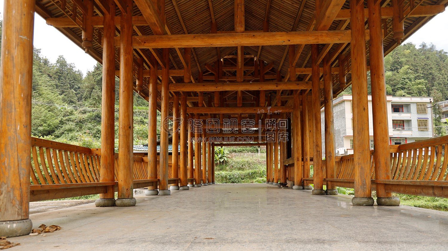 西山村观音阁廊桥