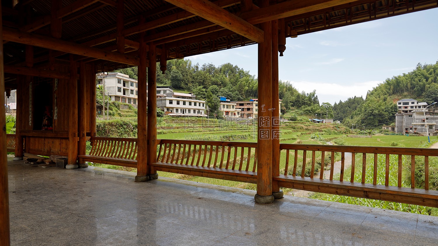 西山村观音阁廊桥