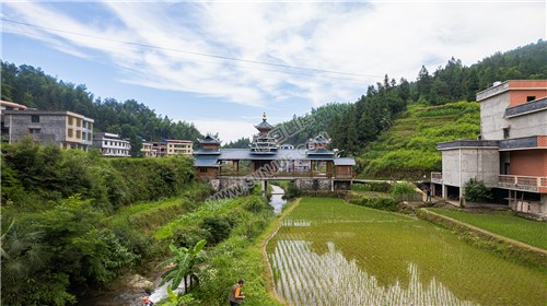 西山村观音阁廊桥