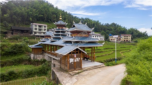 西山村观音阁廊桥