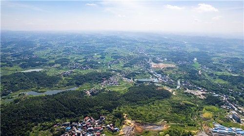 隆回城东看隆回全景