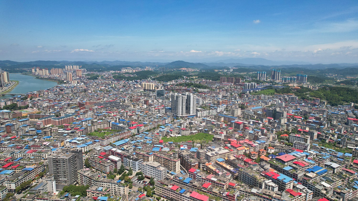 隆回县城中心拍摄