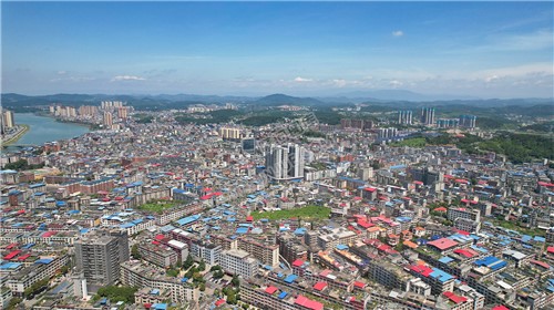 隆回县城中心拍摄