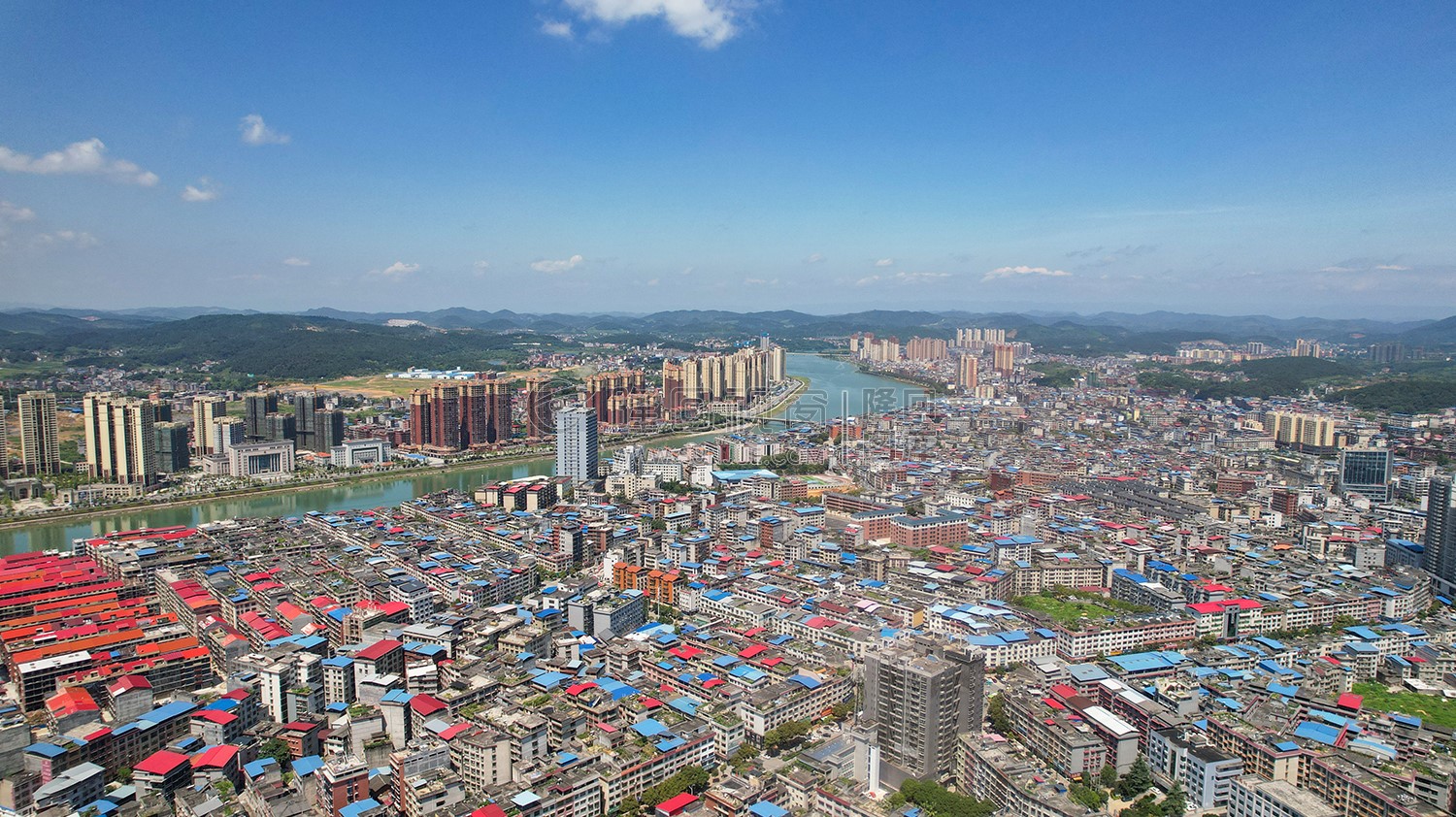 隆回县城中心拍摄