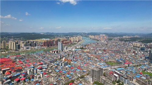 隆回县城中心拍摄