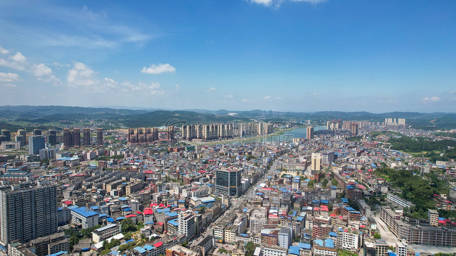 隆回县城中心拍摄