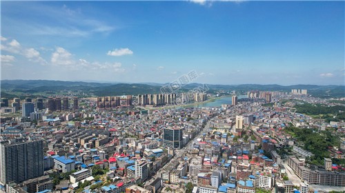 隆回县城中心拍摄