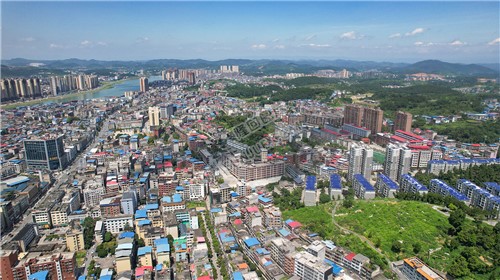 隆回县城中心拍摄