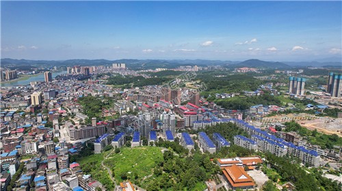 隆回县城中心拍摄