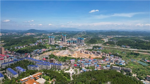 隆回县城中心拍摄