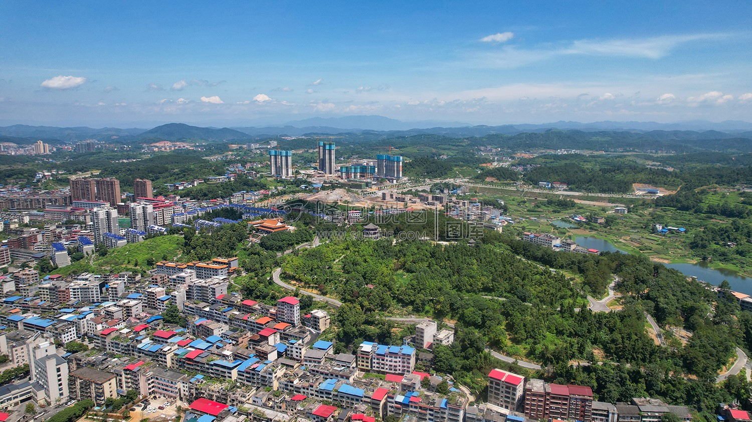 隆回县城中心拍摄