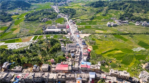 麻塘山乡夏季风光