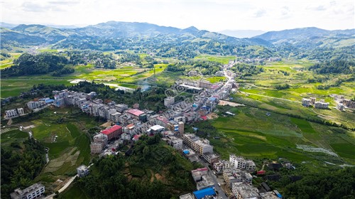 麻塘山乡夏季风光