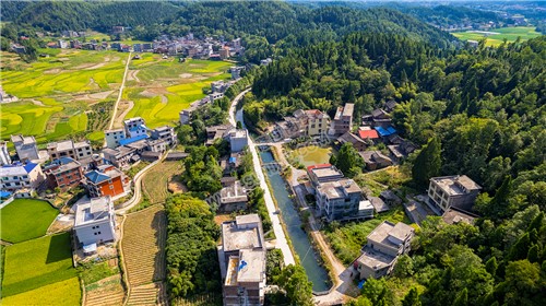 荷香桥神龙岩段渡槽