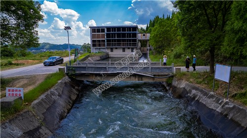 六都寨水库灌溉出水口