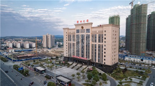 隆回县公安局大楼外景