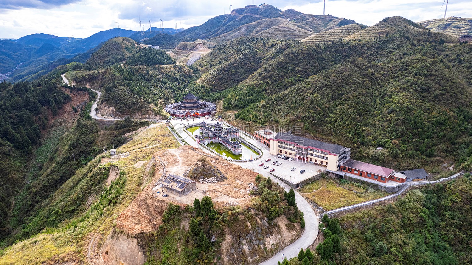 云雾山庄，一方净土