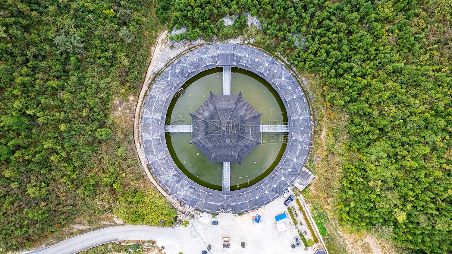 云雾山庄，一方净土