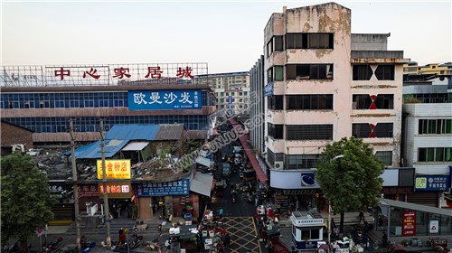 隆回农贸市场的清晨