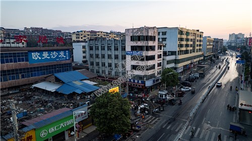 隆回农贸市场的清晨