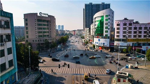 隆回封城前，疫情期间的县城