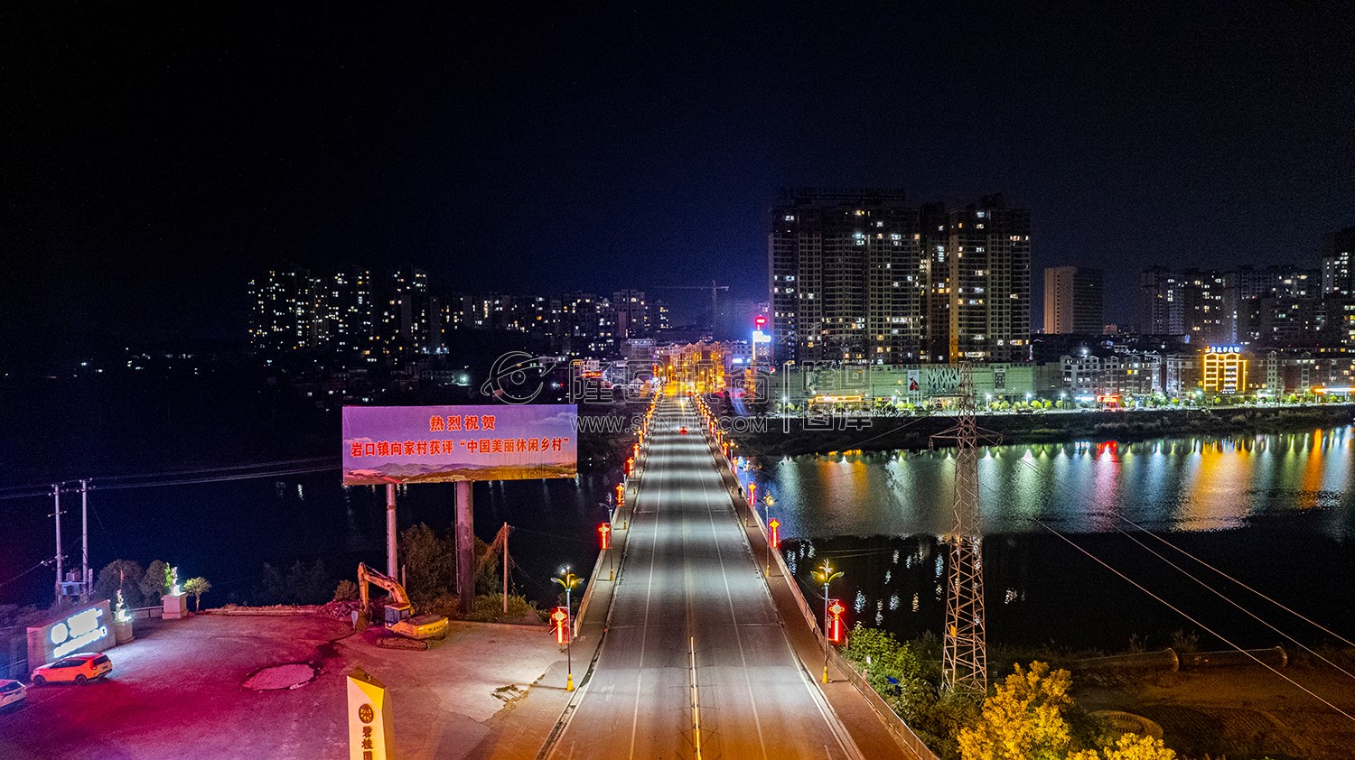 隆回封城第一天当晚县城各地交通情况