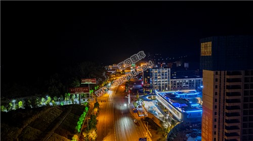 隆回封城第一天当晚县城各地交通情况