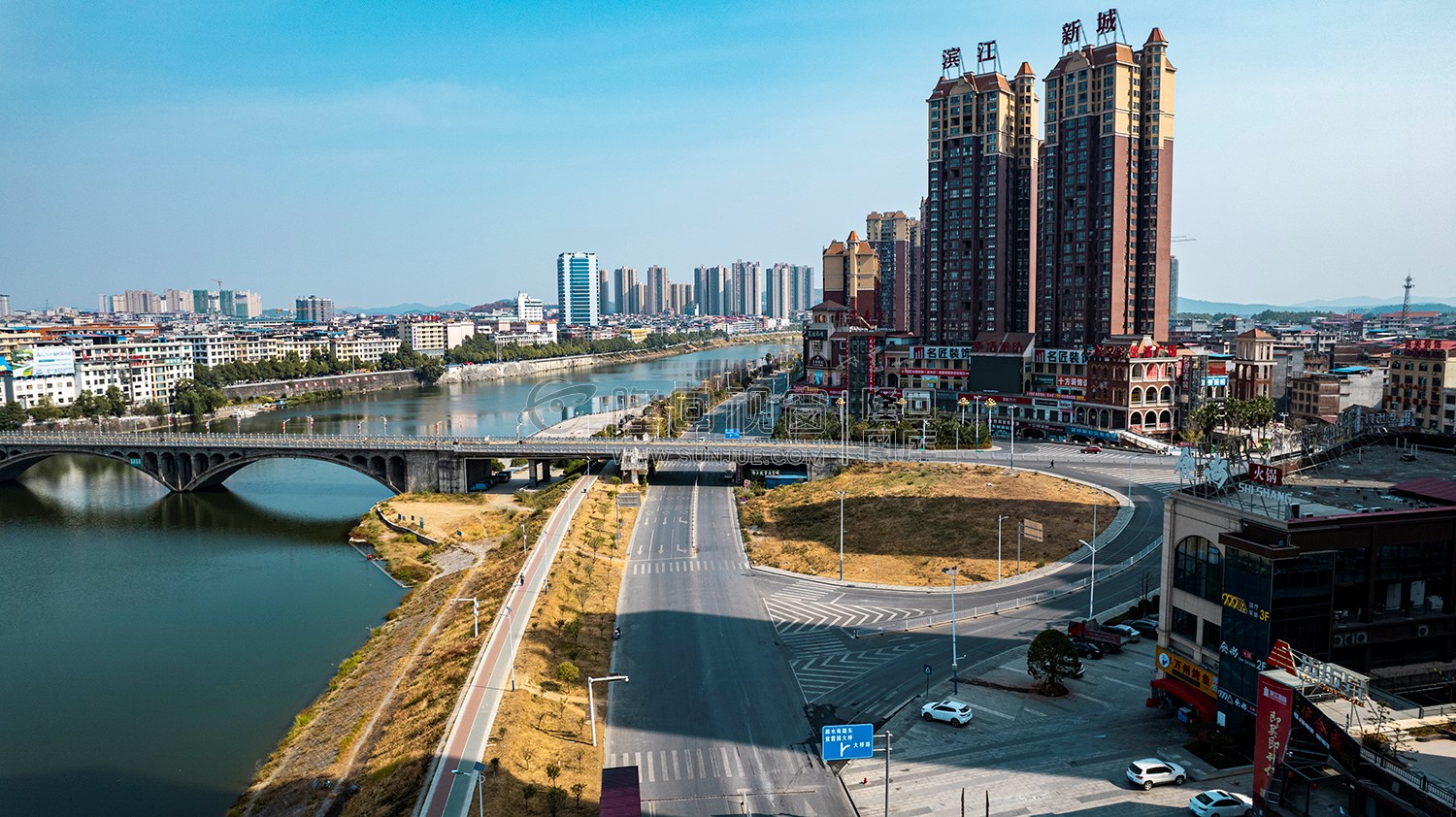 隆回封城第一天下午，县城各交通情况