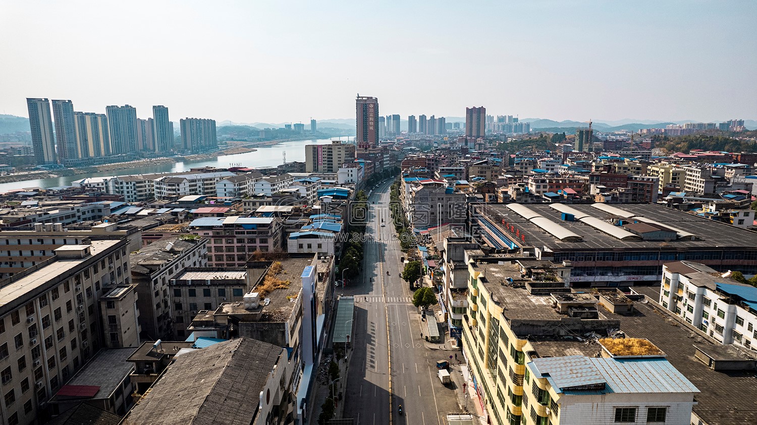 隆回封城第一天下午，县城各交通情况