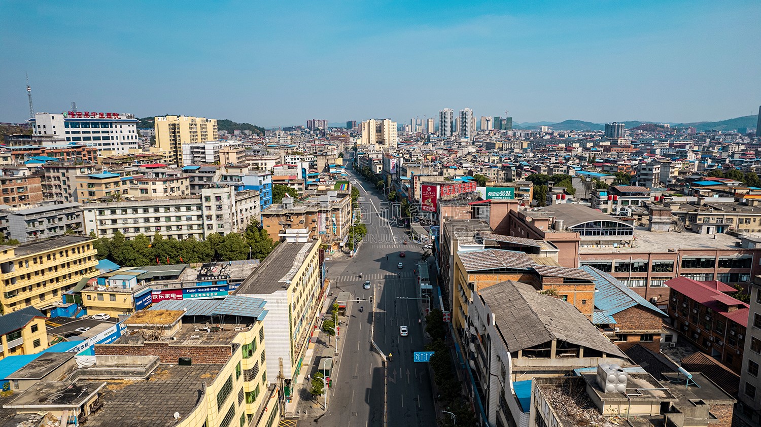 隆回封城第一天下午，县城各交通情况