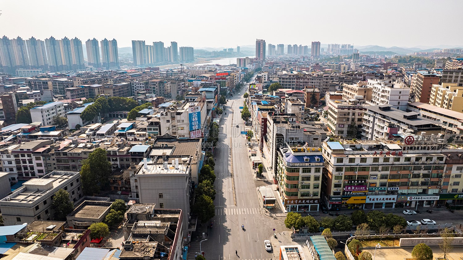 隆回封城第一天下午，县城各交通情况