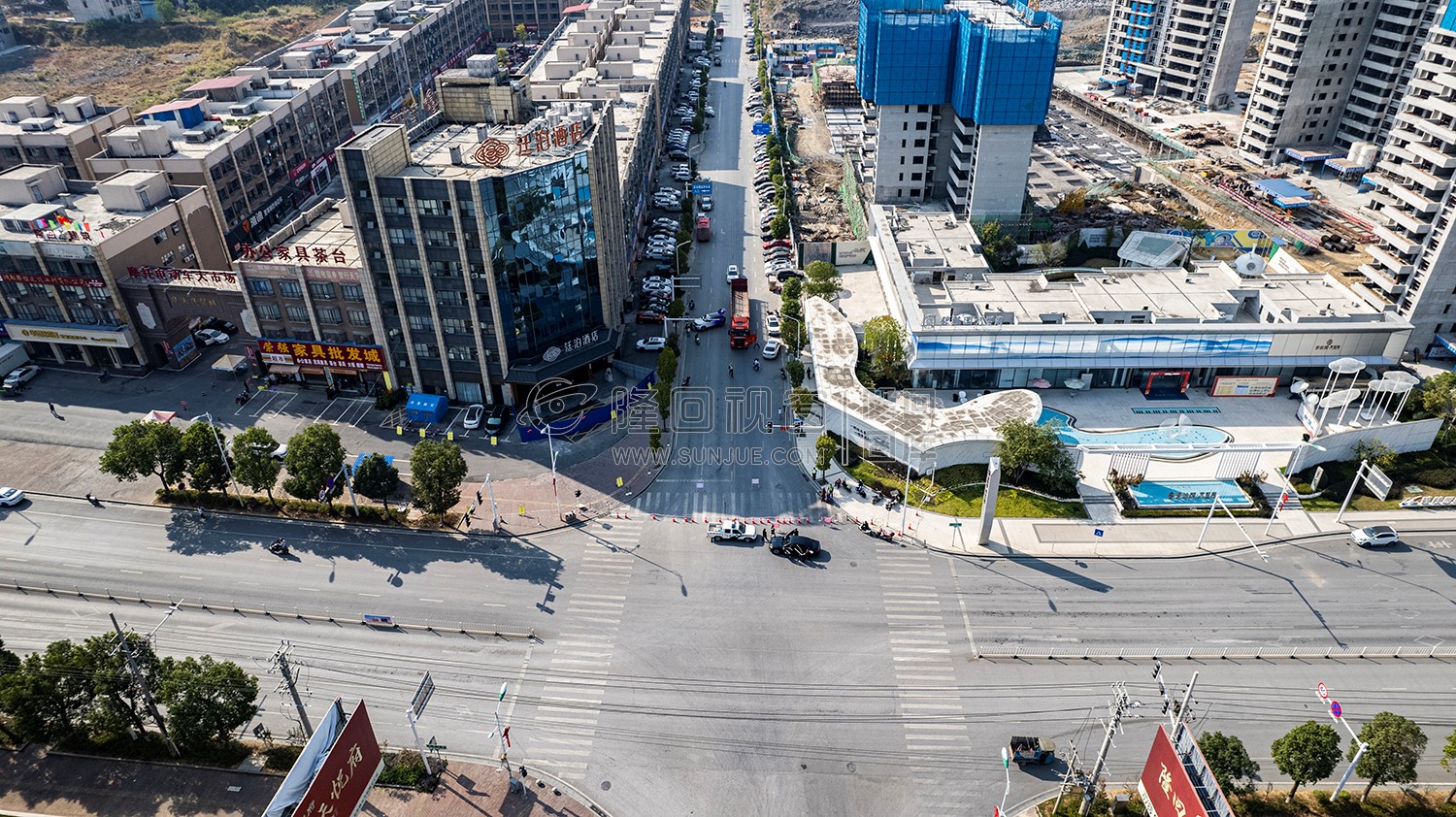 隆回封城第一天下午，县城各交通情况