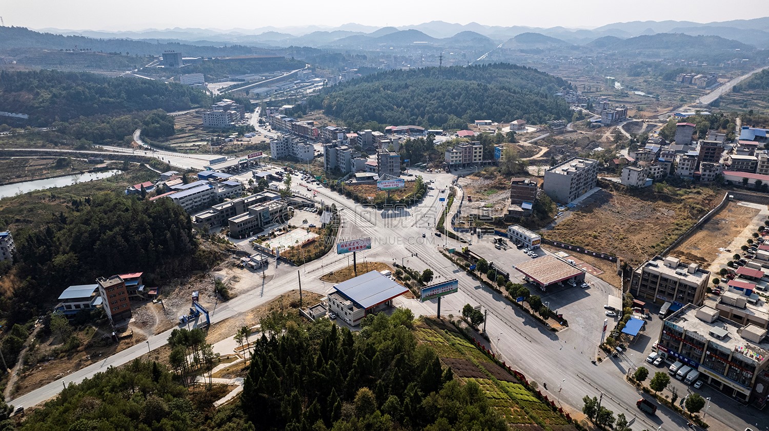 隆回封城第一天下午，县城各交通情况