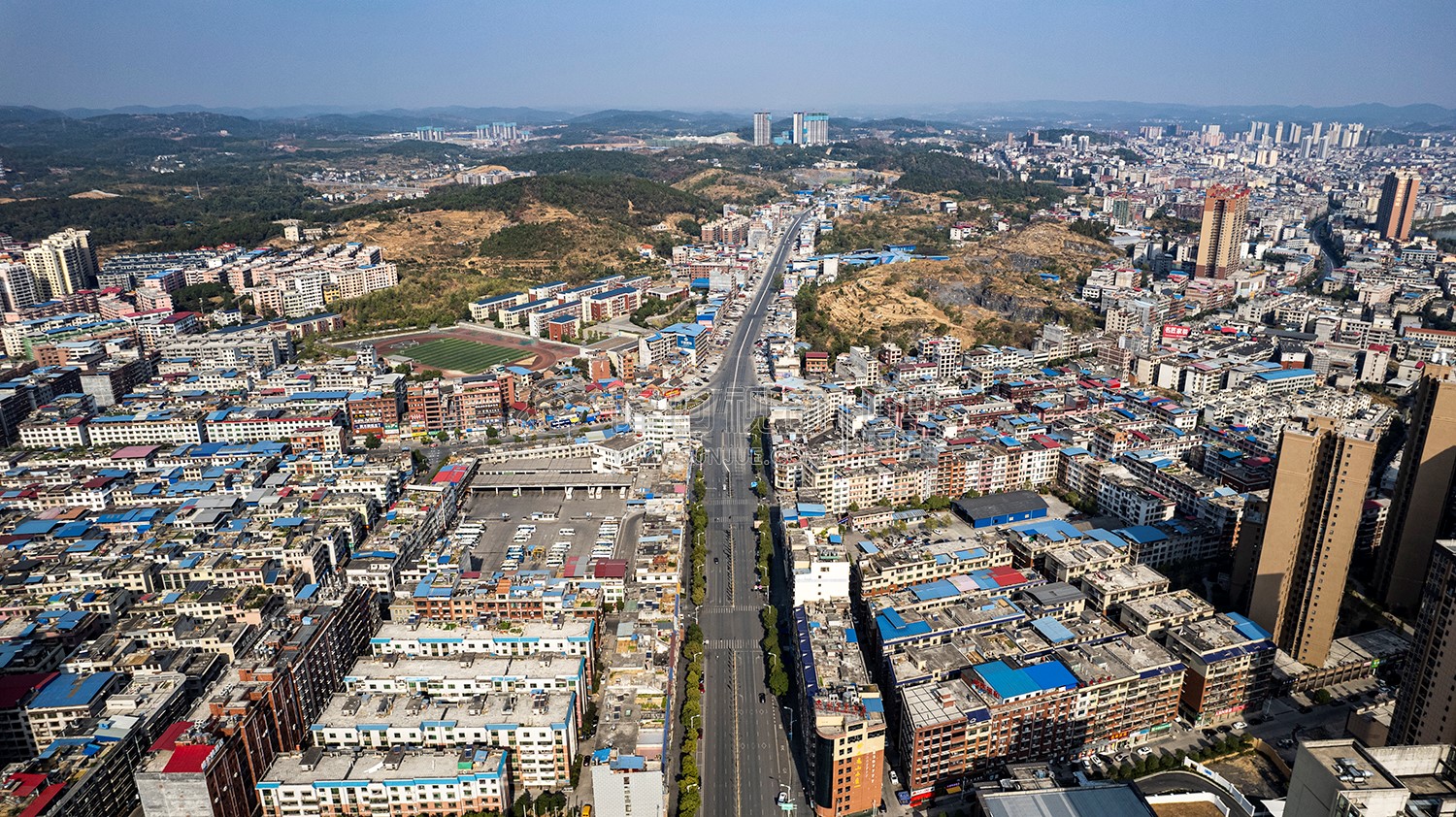 隆回封城第一天下午，县城各交通情况