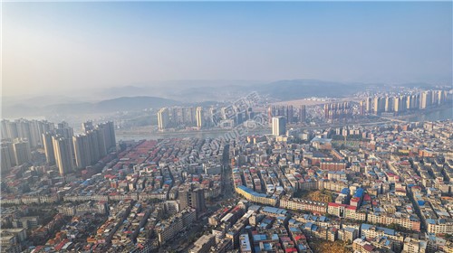 隆回封城第七天，县城各处航拍