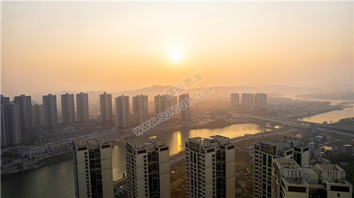 隆回封城第七天，县城各处航拍